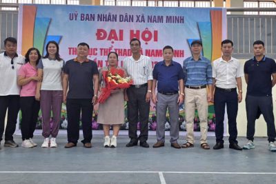 TRƯỜNG THCS NAM DƯƠNG THAM GIA ĐẠI HỘI TDTT XÃ NAM MINH LẦN THỨ I DÀNH CHO HỌC SINH THCS NĂM 2026